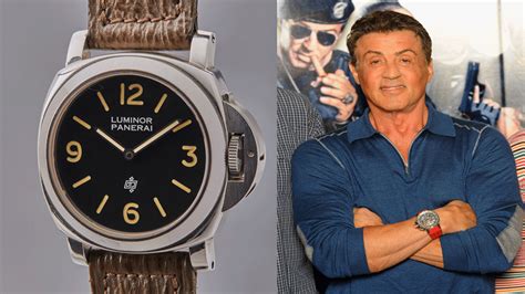 Sylvester Stallone and panerai